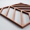 Ekena Millwork Extra Small Genoa Decorative Fretwork Wood Wall Panels, Cherry, 7 3/8"W x 7 3/8"H x 3/8"T WALW08X08X0375GNACH - alternate 4